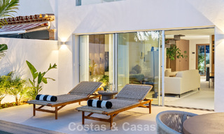 Elegant, renovated townhouse with private swimming pool for sale in Nueva Andalucía, Marbella 804918 