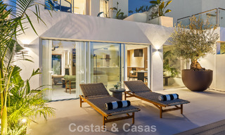 Elegant, renovated townhouse with private swimming pool for sale in Nueva Andalucía, Marbella 804923 