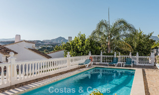 Contemporary renovated townhouse with golf and sea views for sale on the New Golden Mile, Marbella - Estepona 804927 