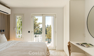 Contemporary renovated townhouse with golf and sea views for sale on the New Golden Mile, Marbella - Estepona 804930 