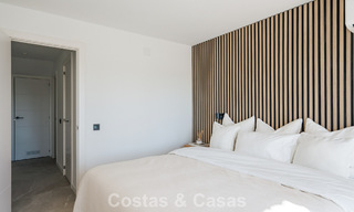 Contemporary renovated townhouse with golf and sea views for sale on the New Golden Mile, Marbella - Estepona 804933 