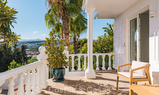 Contemporary renovated townhouse with golf and sea views for sale on the New Golden Mile, Marbella - Estepona 804935 