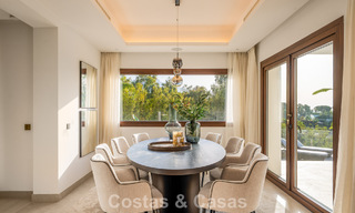 Modern mediterranean, new luxury villa for sale in an exclusive gated community in Marbella - Benahavís 805171 