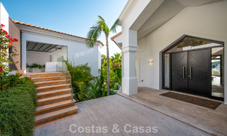 Modern mediterranean, new luxury villa for sale in an exclusive gated community in Marbella - Benahavís 805178 