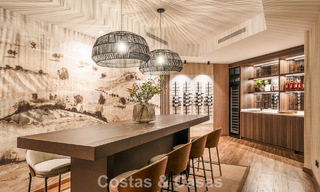 Modern mediterranean, new luxury villa for sale in an exclusive gated community in Marbella - Benahavís 805181 