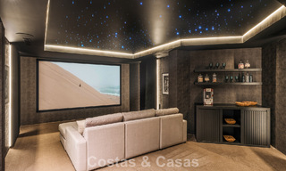 Modern mediterranean, new luxury villa for sale in an exclusive gated community in Marbella - Benahavís 805183 
