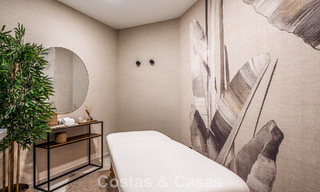 Modern mediterranean, new luxury villa for sale in an exclusive gated community in Marbella - Benahavís 805185 