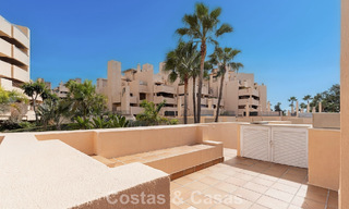 Modern penthouse for sale in a frontline beach complex on the New Golden Mile between Marbella and Estepona 805405 