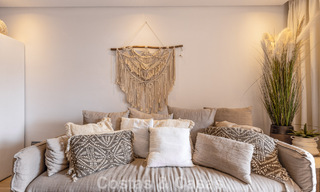Modern penthouse for sale in a frontline beach complex on the New Golden Mile between Marbella and Estepona 805411 