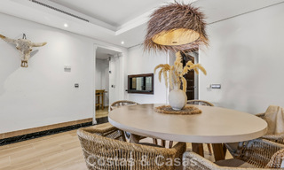 Modern penthouse for sale in a frontline beach complex on the New Golden Mile between Marbella and Estepona 805436 