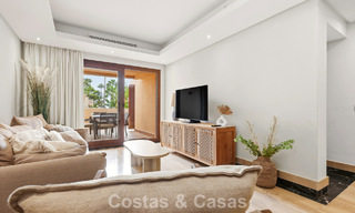 Modern penthouse for sale in a frontline beach complex on the New Golden Mile between Marbella and Estepona 805437 