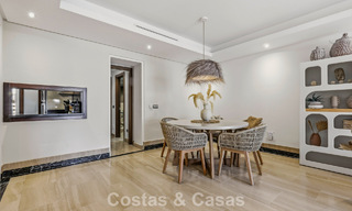 Modern penthouse for sale in a frontline beach complex on the New Golden Mile between Marbella and Estepona 805441 