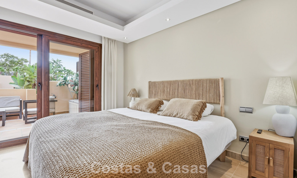 Modern penthouse for sale in a frontline beach complex on the New Golden Mile between Marbella and Estepona 805442