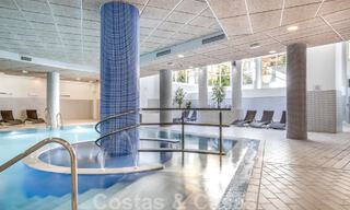 Modern penthouse for sale in a frontline beach complex on the New Golden Mile between Marbella and Estepona 805458 