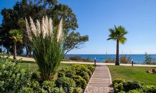 Modern penthouse for sale in a frontline beach complex on the New Golden Mile between Marbella and Estepona 805462 
