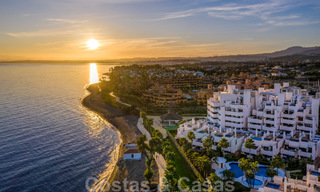 Modern penthouse for sale in a frontline beach complex on the New Golden Mile between Marbella and Estepona 805465 