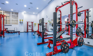 Modern penthouse for sale in a frontline beach complex on the New Golden Mile between Marbella and Estepona 805467 