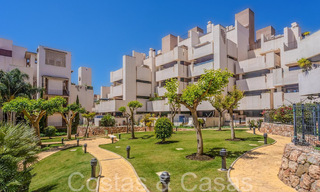 Modern penthouse for sale in a frontline beach complex on the New Golden Mile between Marbella and Estepona 805472 