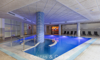 Modern penthouse for sale in a frontline beach complex on the New Golden Mile between Marbella and Estepona 805475 