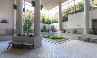 Modern penthouse for sale in a frontline beach complex on the New Golden Mile between Marbella and Estepona 805476 