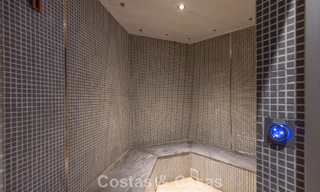 Modern penthouse for sale in a frontline beach complex on the New Golden Mile between Marbella and Estepona 805477 