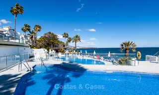 Apartments for sale in Dominion Beach, an exclusive beachfront complex, New Golden Mile, Marbella - Estepona 805362 