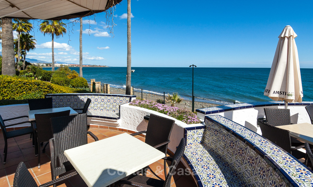 Apartments for sale in Dominion Beach, an exclusive beachfront complex, New Golden Mile, Marbella - Estepona 805366