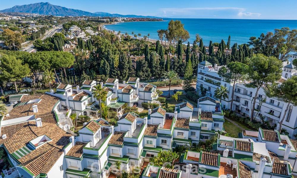 Apartments for sale in Dominion Beach, an exclusive beachfront complex, New Golden Mile, Marbella - Estepona 805385