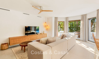 Apartments for sale in a frontline beach complex in Elviria, East Marbella 805143 