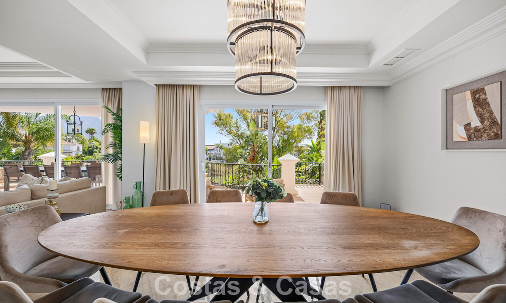 Grand Mediterranean luxury villa for sale on the golf course in La Quinta, Marbella - Benahavís 805540