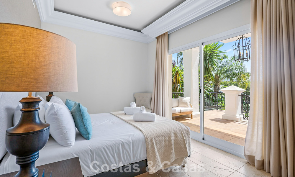 Grand Mediterranean luxury villa for sale on the golf course in La Quinta, Marbella - Benahavís 805544