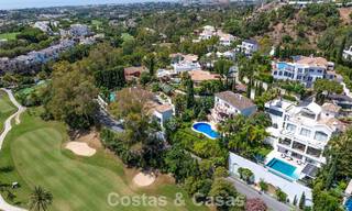 Grand Mediterranean luxury villa for sale on the golf course in La Quinta, Marbella - Benahavís 805562 