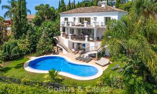 Grand Mediterranean luxury villa for sale on the golf course in La Quinta, Marbella - Benahavís 805564 