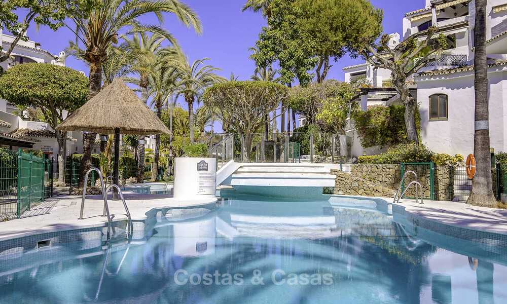 Apartments for sale in “Golden Beach” a frontline beach complex in Elviria, East Marbella 805266