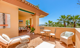 Luxury apartments for sale in Cumbres del Rodeo, with sea view, within walking distance of Puerto Banús in Nueva Andalucía, Marbella 805318 