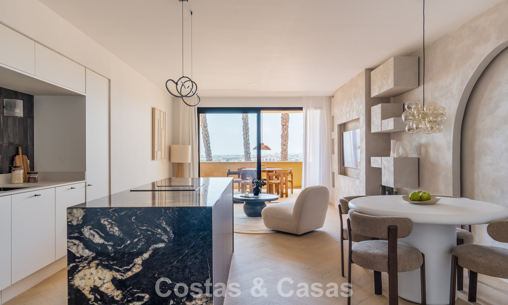 Luxury apartments for sale in Cumbres del Rodeo, with sea view, within walking distance of Puerto Banús in Nueva Andalucía, Marbella 805331