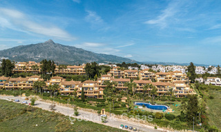 Luxury apartments for sale in Cumbres del Rodeo, with sea view, within walking distance of Puerto Banús in Nueva Andalucía, Marbella 805332 