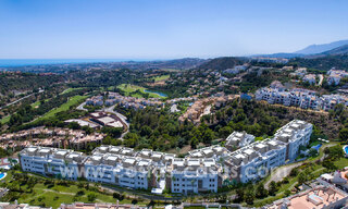 Modern luxury apartments for sale with sea views in Botanic, a secure gated complex in prestigious Benahavís - Marbella 805479 