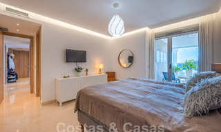 Modern luxury apartments for sale with sea views in Botanic, a secure gated complex in prestigious Benahavís - Marbella 805490 