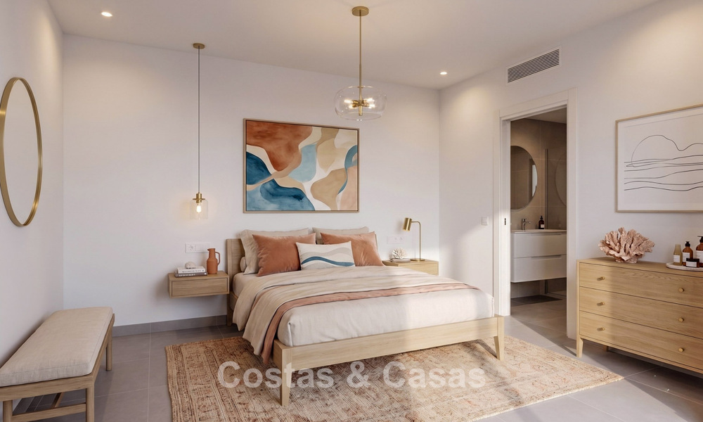 5 exclusive townhouses for sale in the charming old town of Estepona 805625