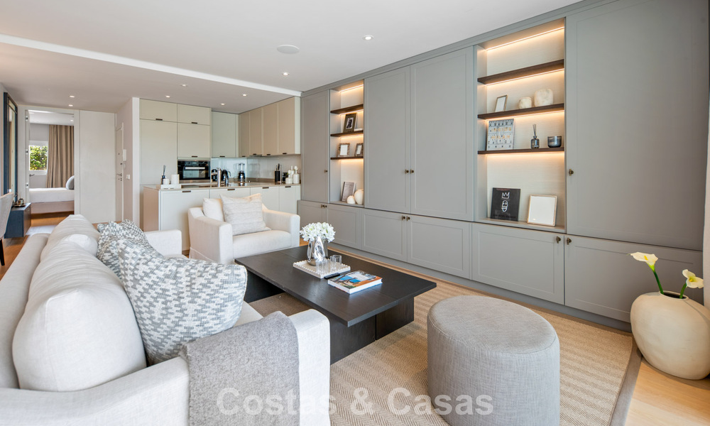 Luxury renovated 3-bedroom apartment for sale in Puente Romano, Marbella’s Golden Mile 805765