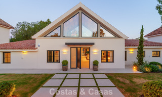 Luxurious single-storey villa with heated swimming pool for sale, beachside near Puerto Banús and San Pedro, Marbella 805782 
