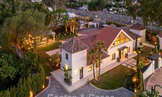 Luxurious single-storey villa with heated swimming pool for sale, beachside near Puerto Banús and San Pedro, Marbella 805795 