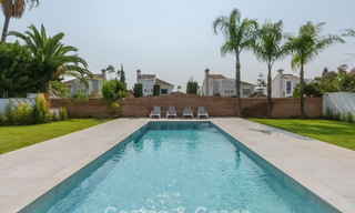 Modern Spanish villa with large swimming pool for sale in Nueva Andalucia, Marbella 805934 