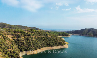 Luxury total renovation project with private peninsula and panoramic lake views in Istán, Marbella 805843 