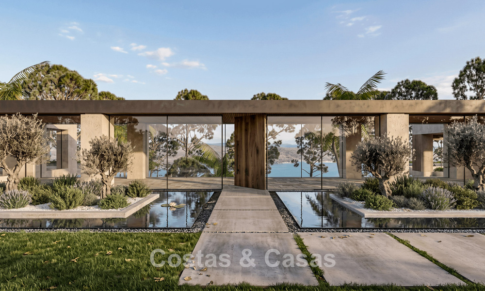 Luxury total renovation project with private peninsula and panoramic lake views in Istán, Marbella 805856
