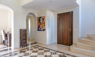 Spacious Andalusian villa with sea views for sale in El Rosario, East Marbella 805956 