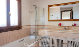 Spacious Andalusian villa with sea views for sale in El Rosario, East Marbella 805960 