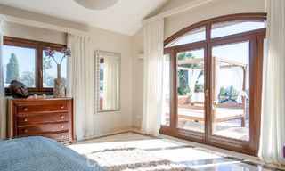 Spacious Andalusian villa with sea views for sale in El Rosario, East Marbella 805966 