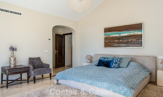 Spacious Andalusian villa with sea views for sale in El Rosario, East Marbella 805967 